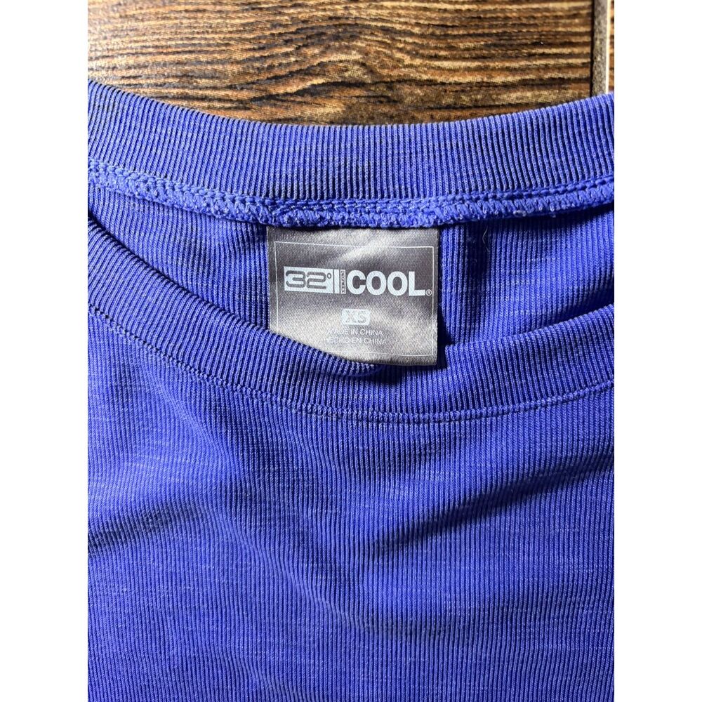 32 Degrees Cool Ribbed Tee - XS - Picture 2 of 5